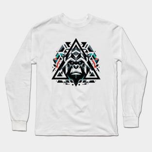 Abstract Animal Gorilla 3 Long Sleeve T-Shirt